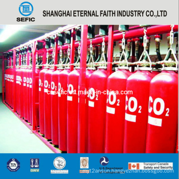 75L High Pressure Seamless Steel Gas Cylinder